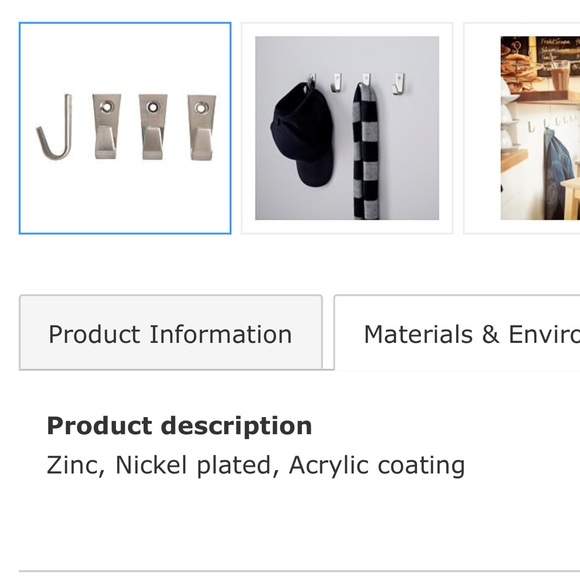 IKEA wall hooks - Picture 6 of 6